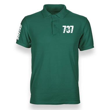 B737 DESIGNED POLO SHIRT THE AV8R